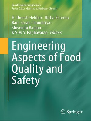 cover image of Engineering Aspects of Food Quality and Safety